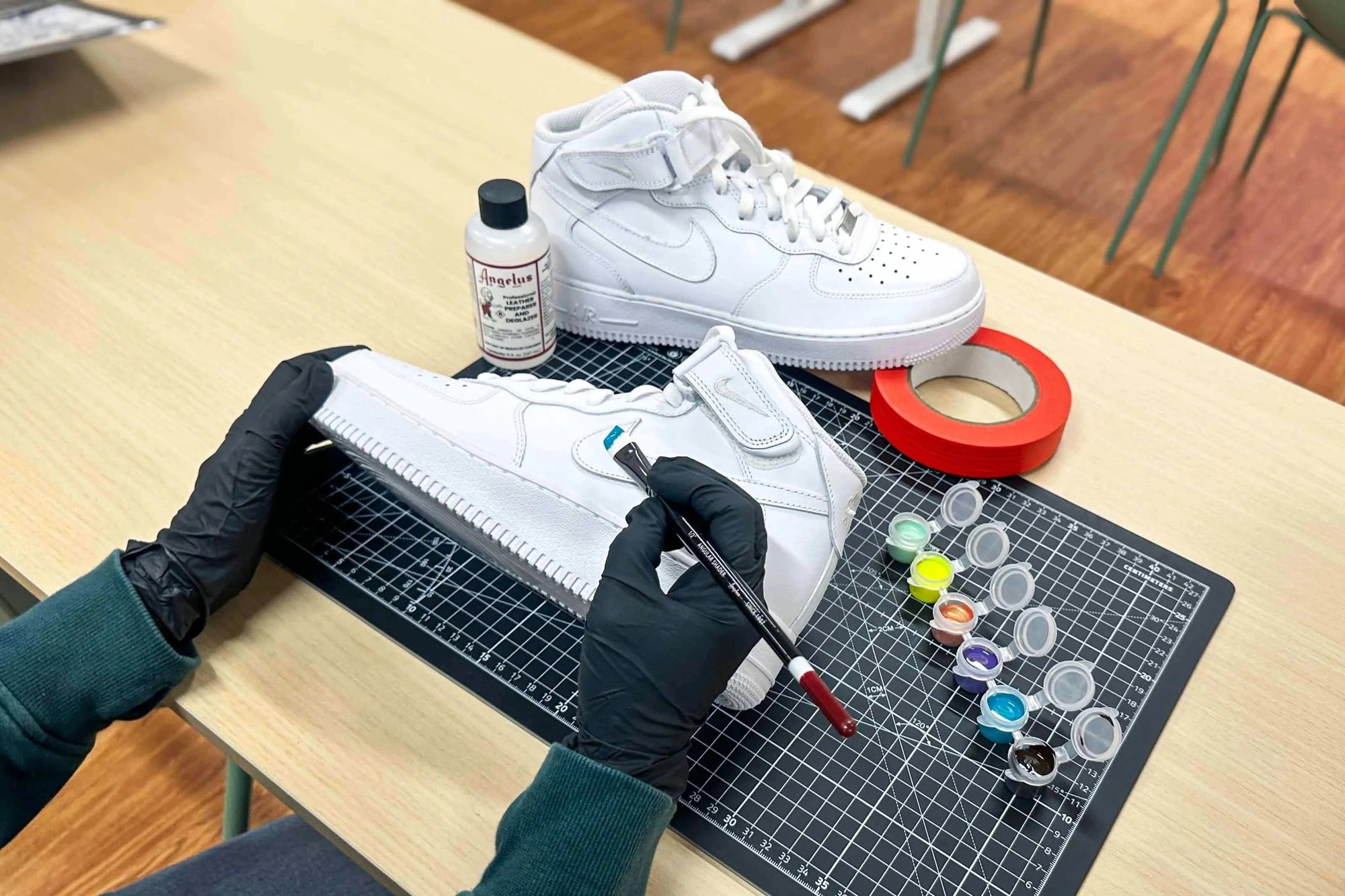 Angelus Direct Sneaker Painting & Customization Workshop in Los Angeles / Orange County