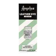Angelus Direct Medium Brown Low VOC Leather Dye 3 oz. Low VOC Leather Dye