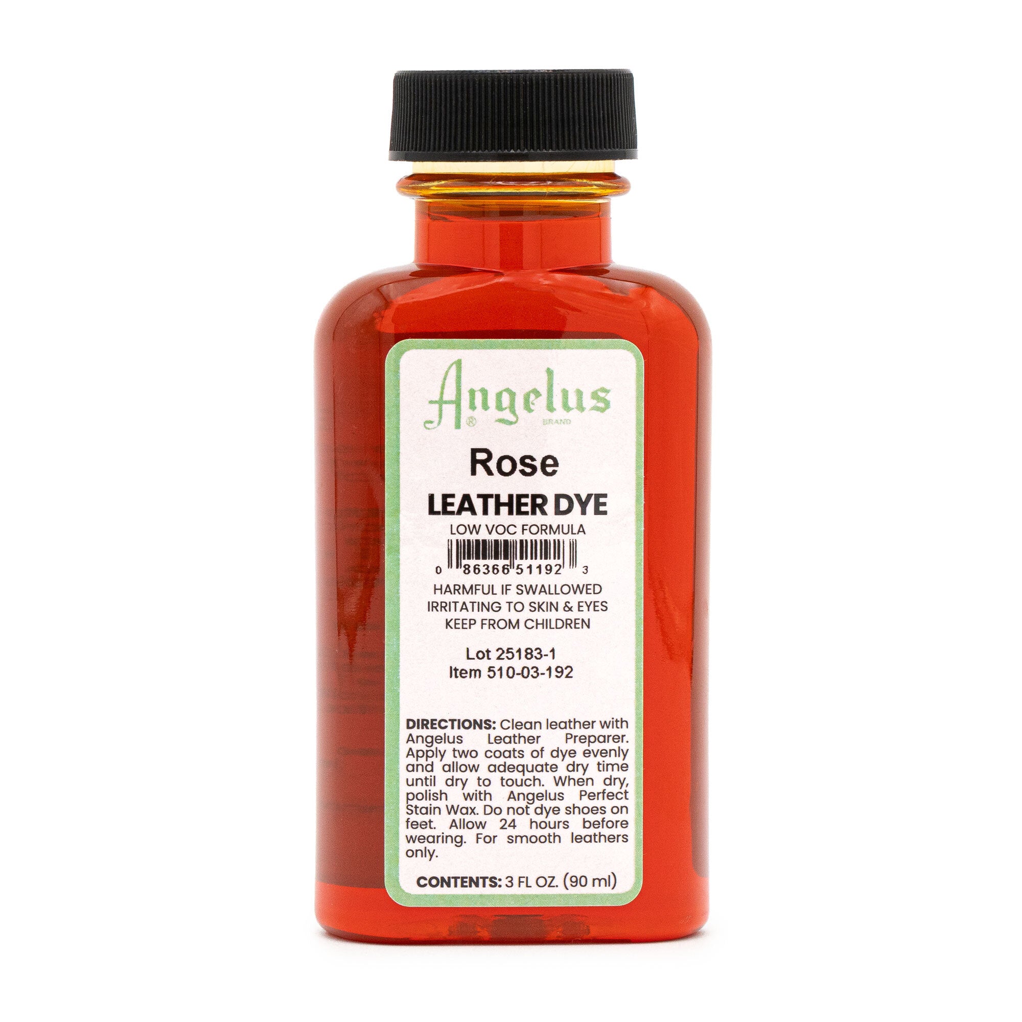 Rose Low VOC Leather Dye
