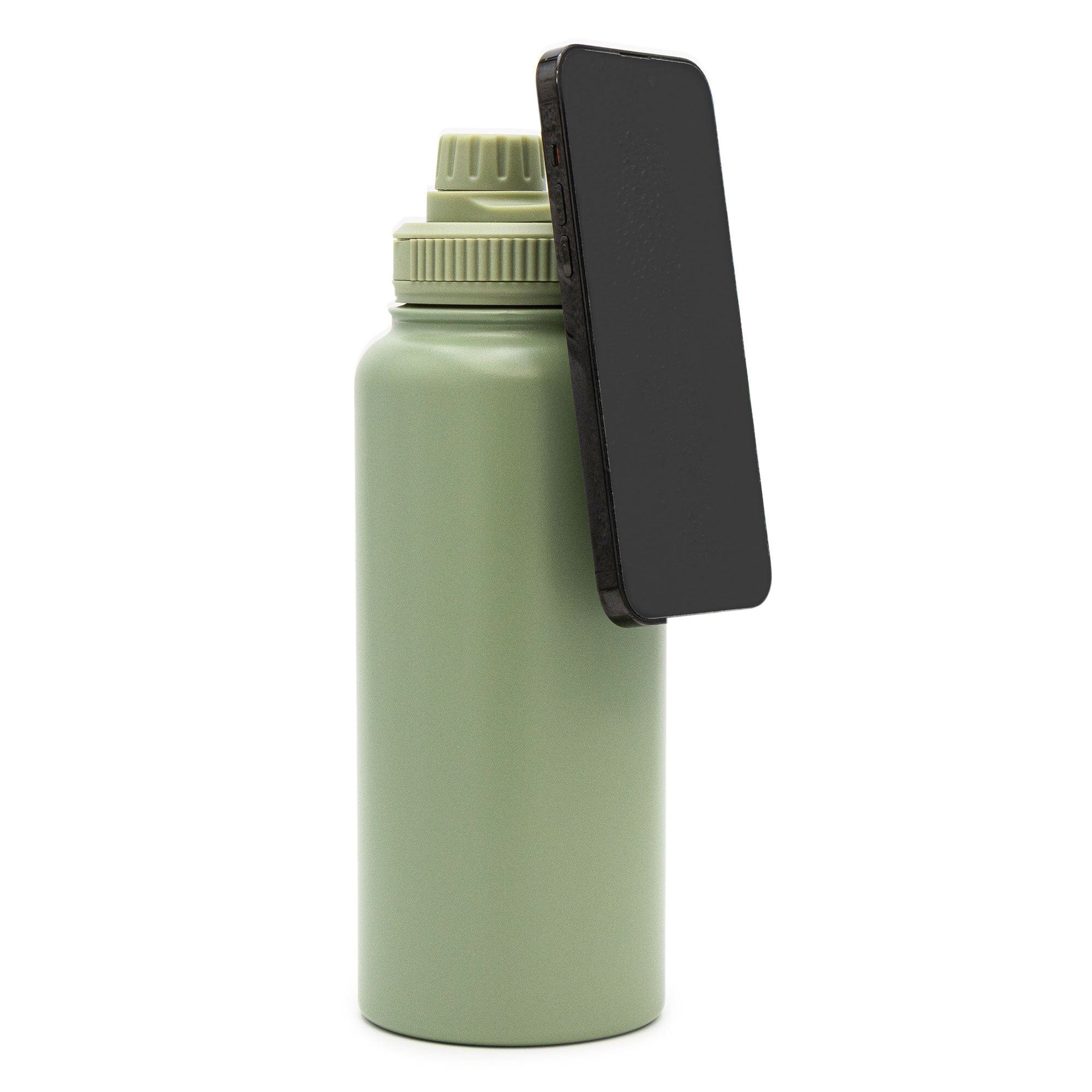 Angelus Water Bottle w/ Magnetic Phone Holder
