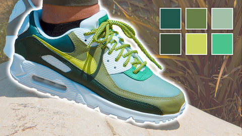 How to Mix Angelus Paints | Custom Green Tones Shoes with Angelus Paints