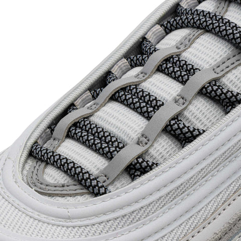 Grey/Black Rope Laces on shoes