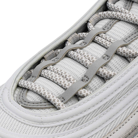 Grey/White Rope Laces on shoes