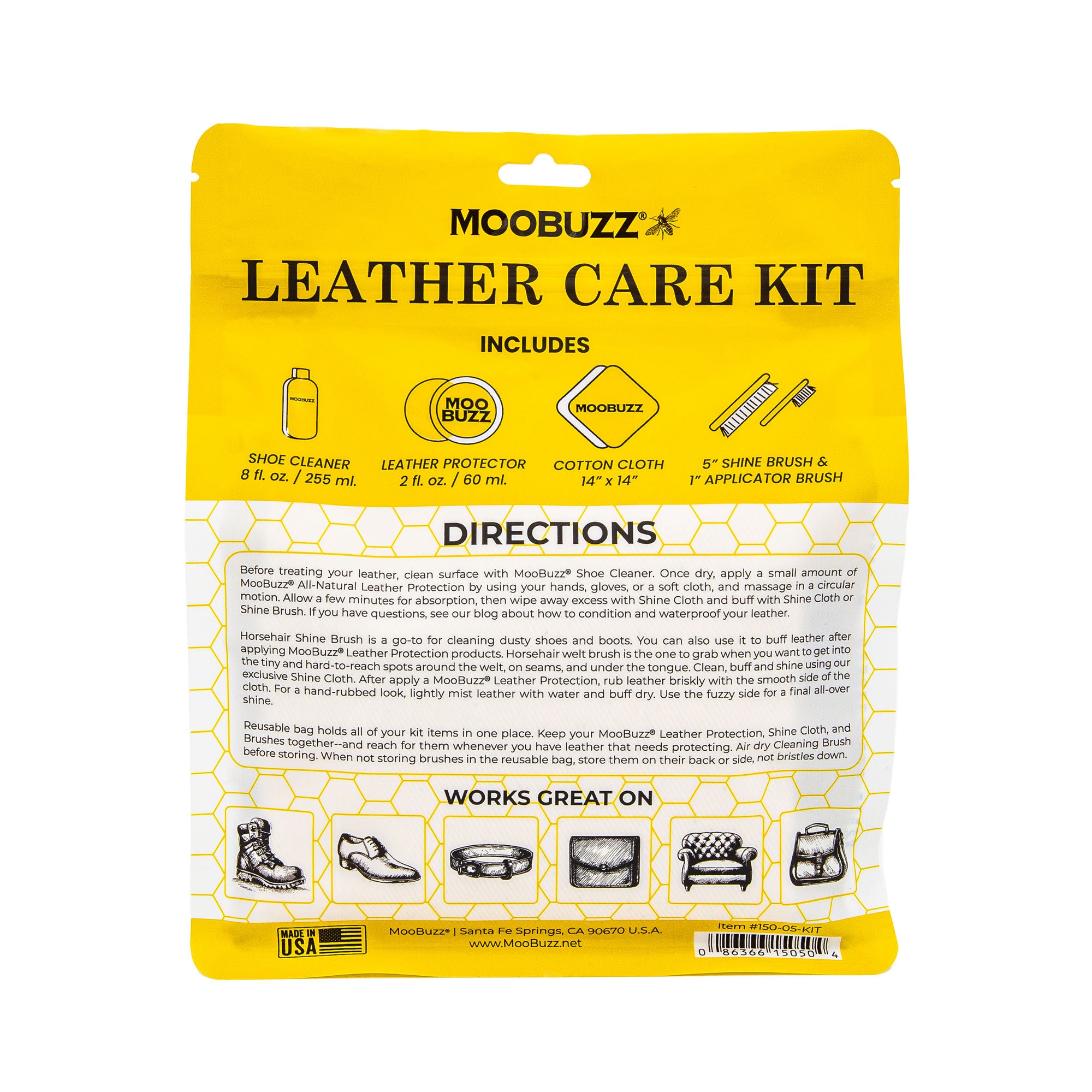 MoozBuzz Leather Care Kit