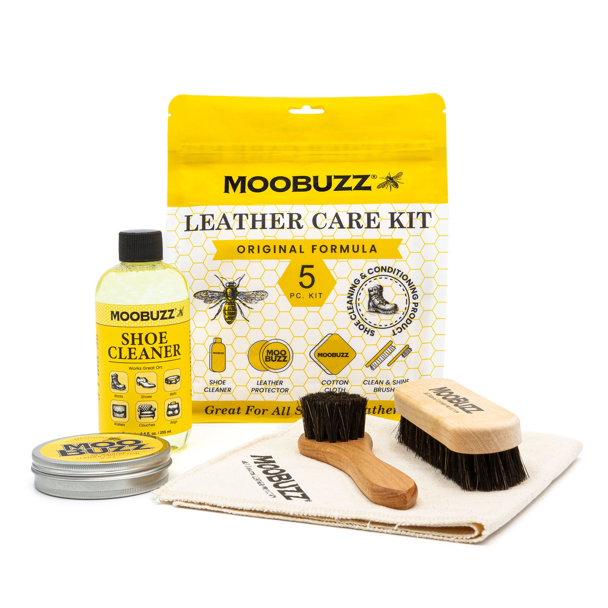 MoozBuzz Leather Care Kit