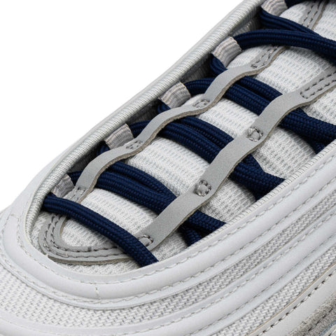 Navy Blue Rope Laces on shoes