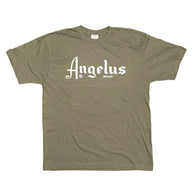 Angelus Direct Angelus White Logo T-Shirt - Heather Green/Grey Angelus