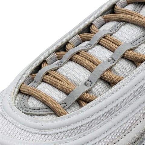 Oxford Tan Rope Laces on shoes