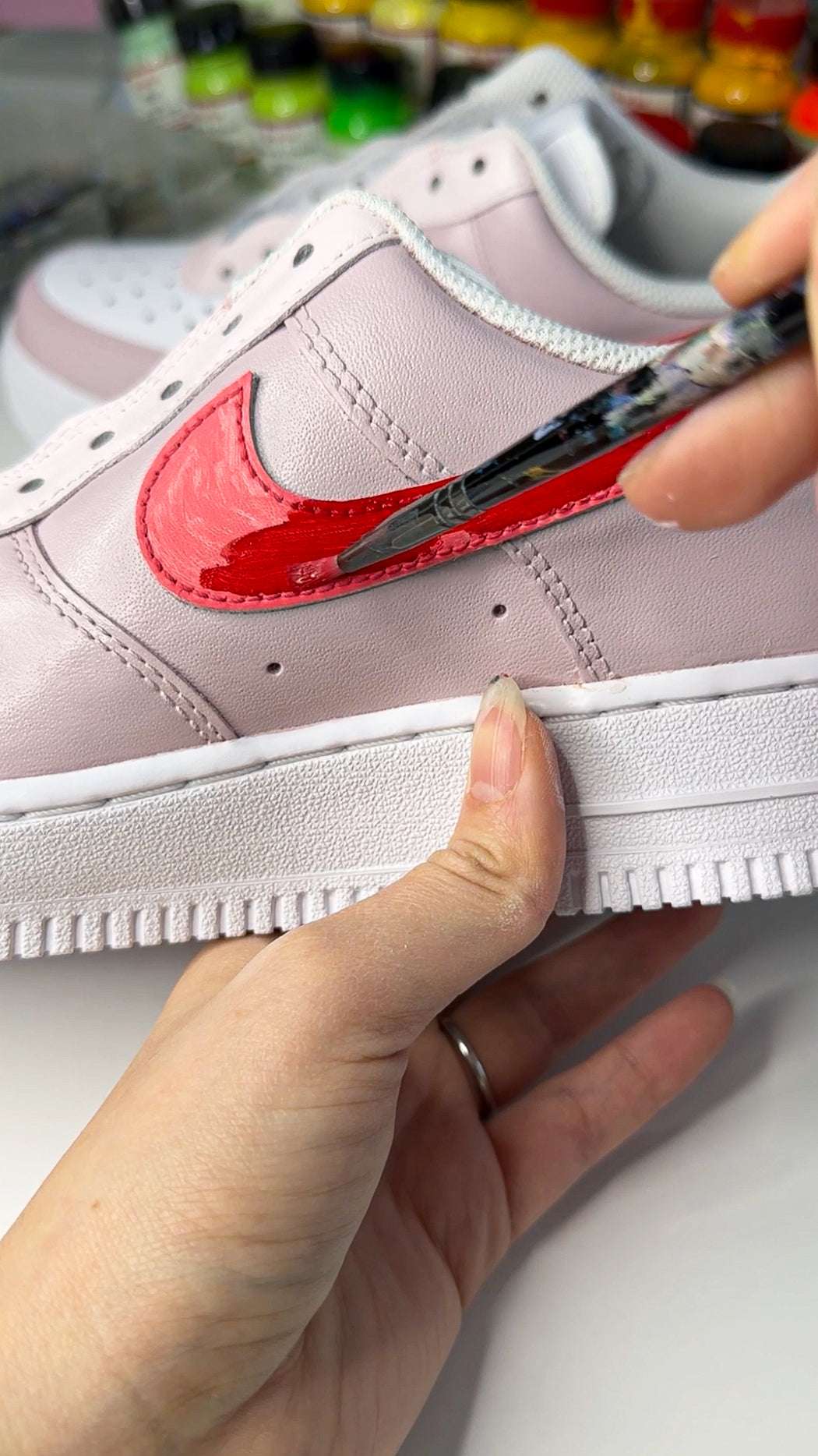 Acrylic Paint Painting My 'air Force Angelus Paint Basics Kit