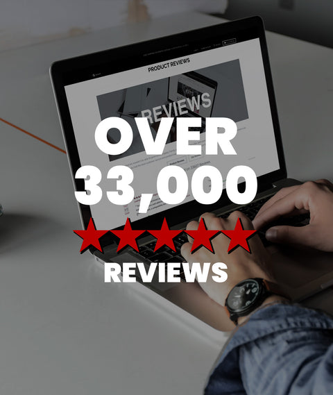 Angelus Direct Reviews Page on Laptop | Over 33,000 Five Star Reviews