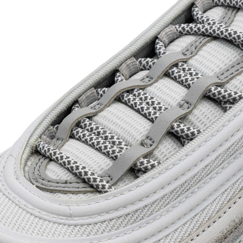 Static V2 Reflective Rope Laces on shoes