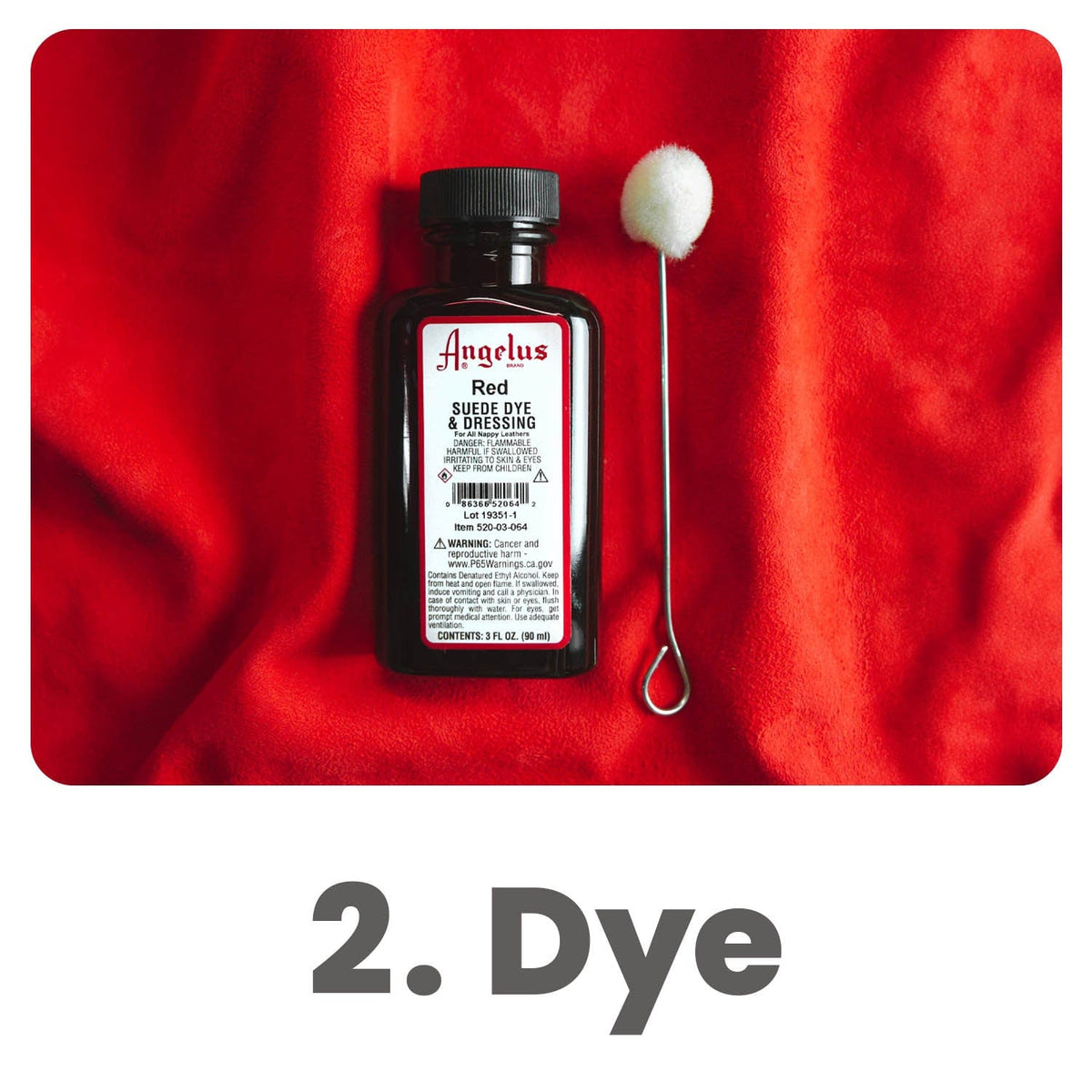 Suede Dye for Vibrant Color Restoration & Customization · Angelus Direct