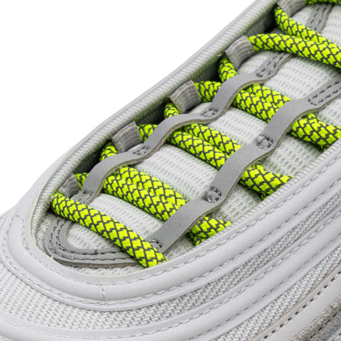 Volt 3M Reflective Rope Laces on shoes