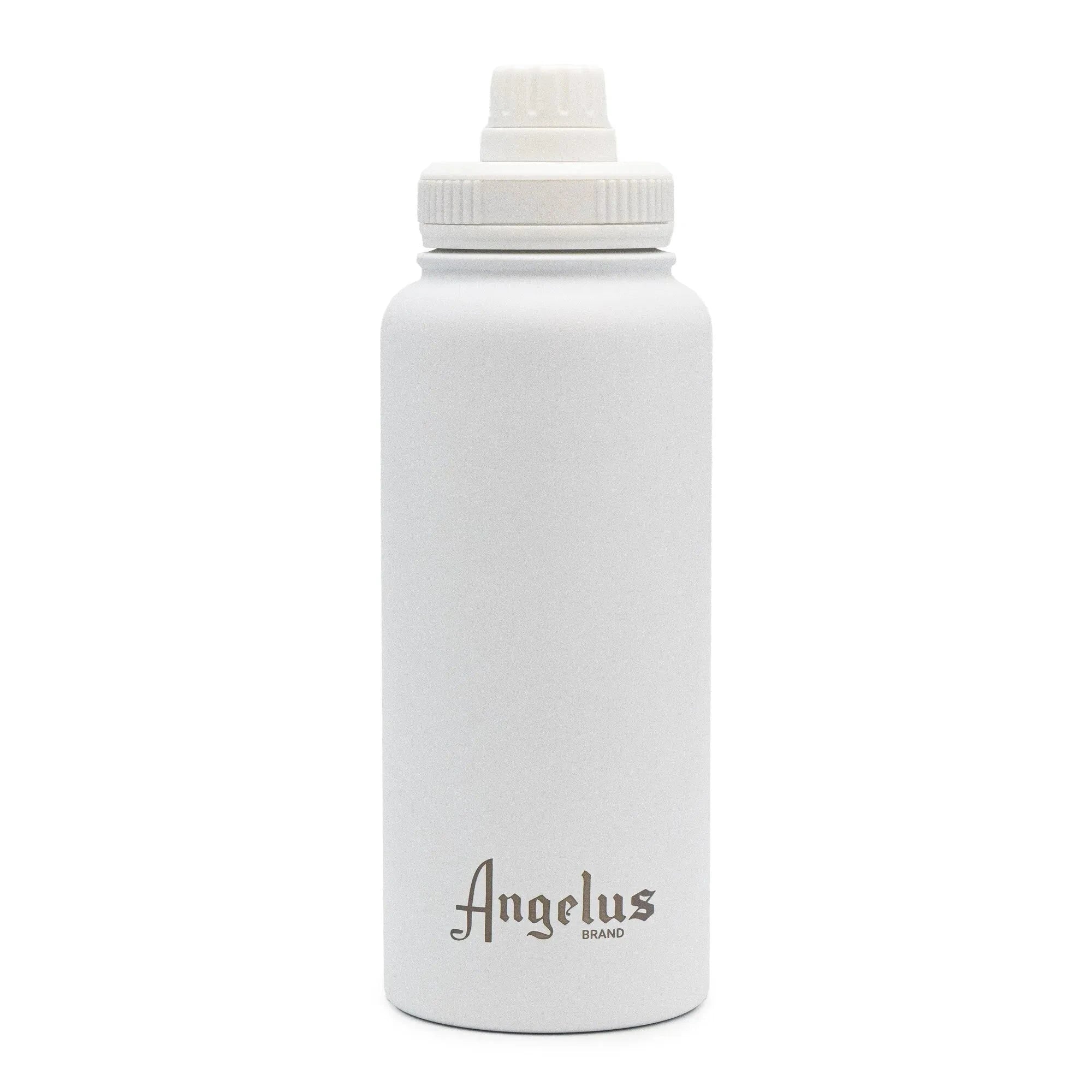 Angelus Direct Angelus Water Bottle w/ Magnetic Phone Holder White Accessories