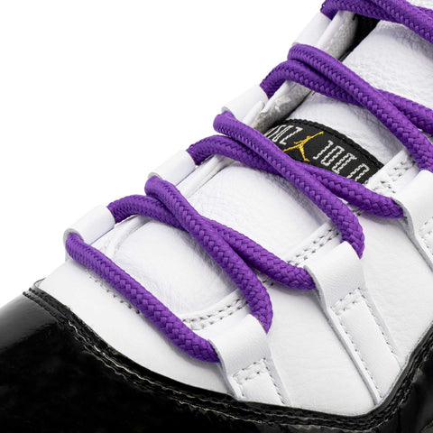 Grape - XI Rope Laces on shoes Jordan XI