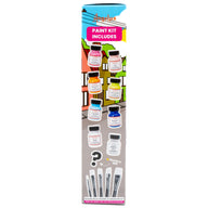 Angelus 13-Piece Y2K Paint Kit for custom sneakers and leather – full kit view with Y2K-themed paint colors - side of box