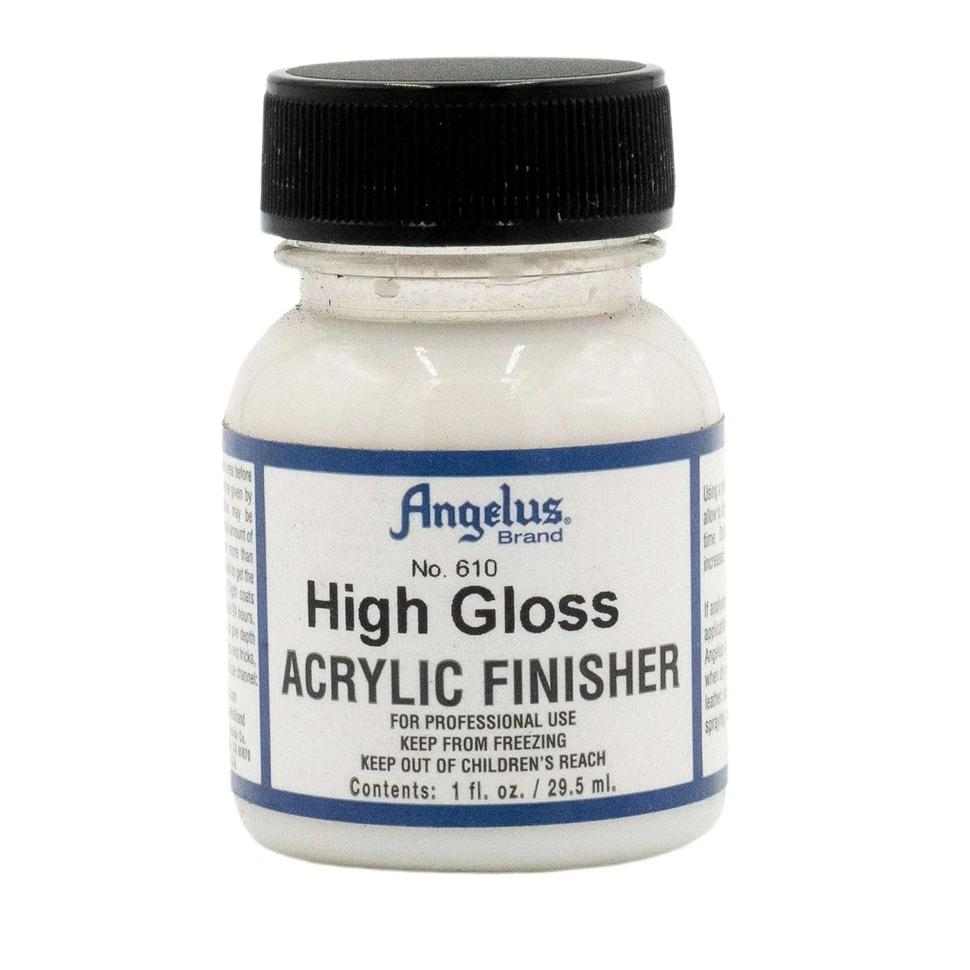 Angelus Direct Acrylic Finisher - 1 oz. 610 - High Gloss Top Coat