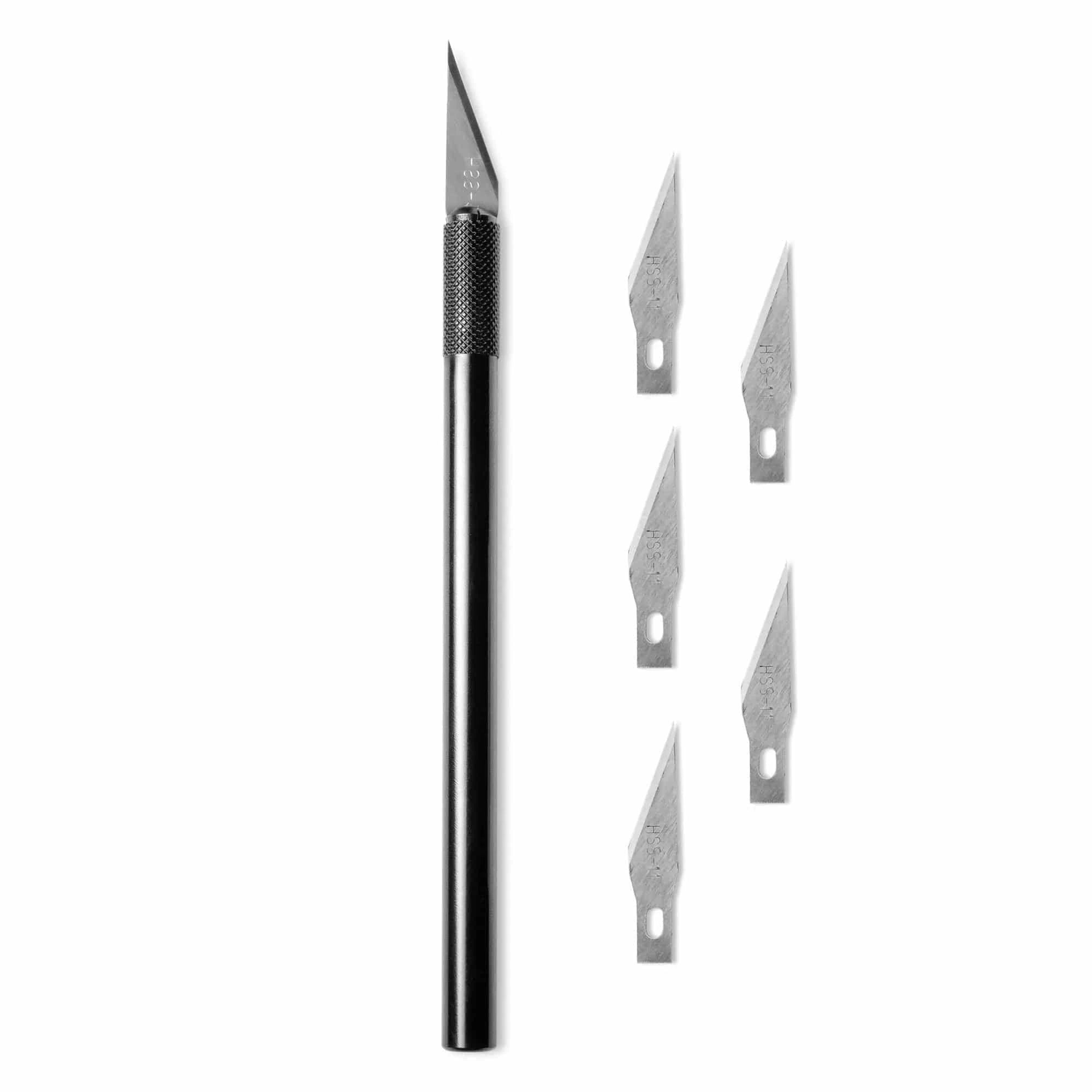 Angelus Direct Angelus #11 Detail Knife + 5 Replacement Blades #11 Detail Knife Accessories
