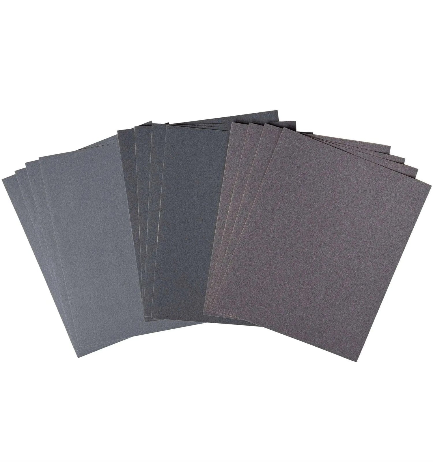 Angelus Direct Angelus 4.5"x5.5" Multi-Purpose Wet Sandpaper Assorted 12 Pack