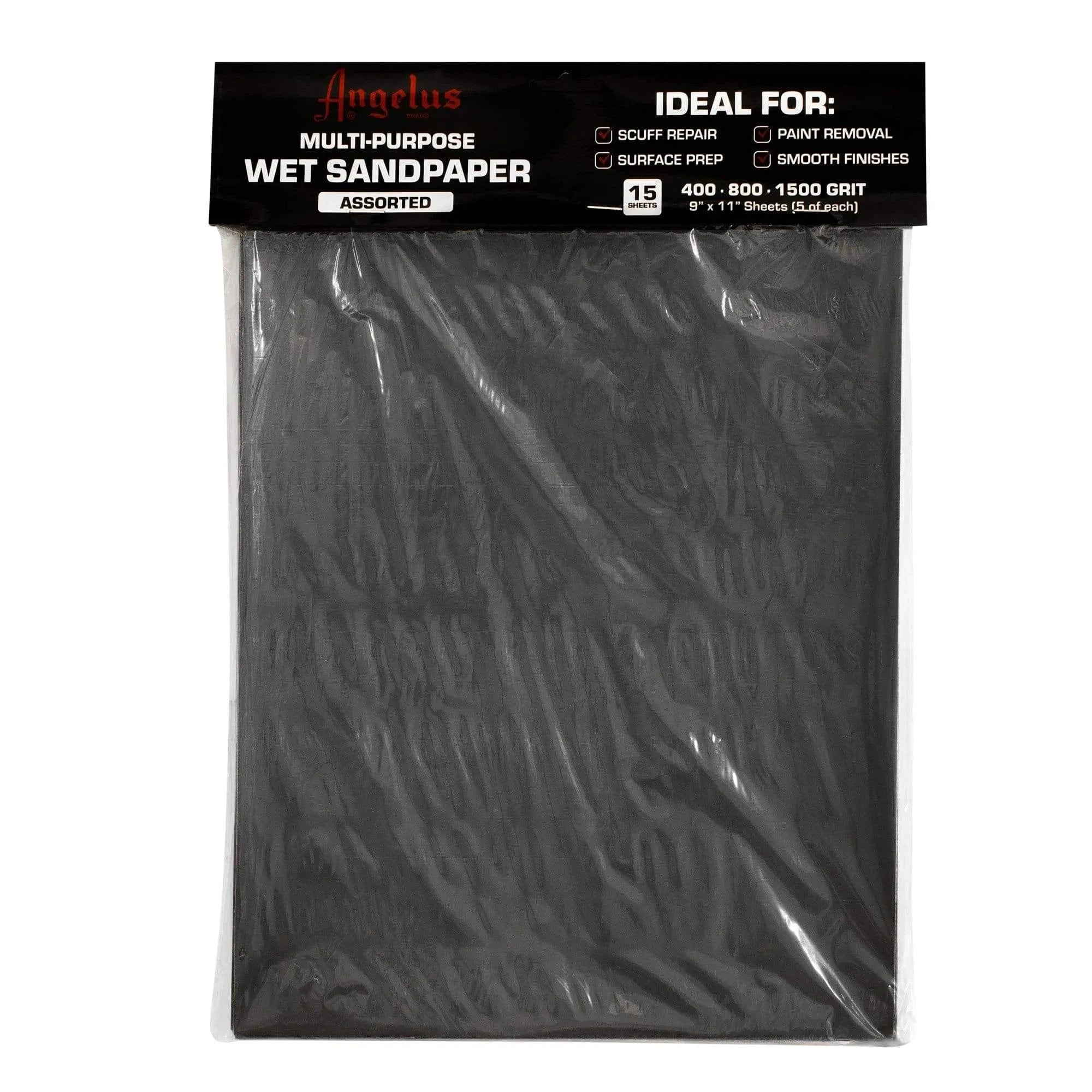 Angelus 9"x11"Multi - Purpose Wet Sandpaper - Angelus Direct