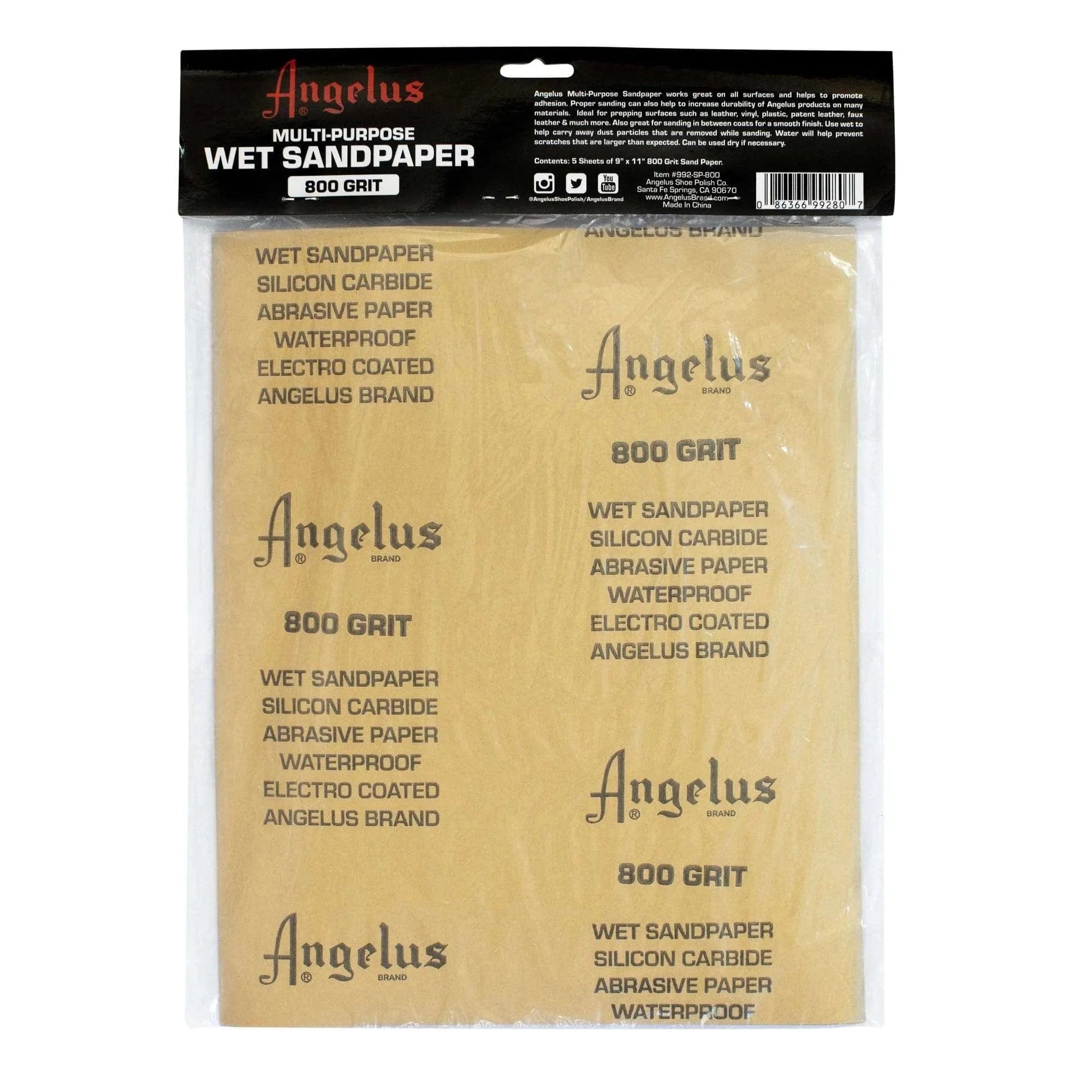 Angelus Direct Angelus 9"x11"Multi-Purpose Wet Sandpaper
