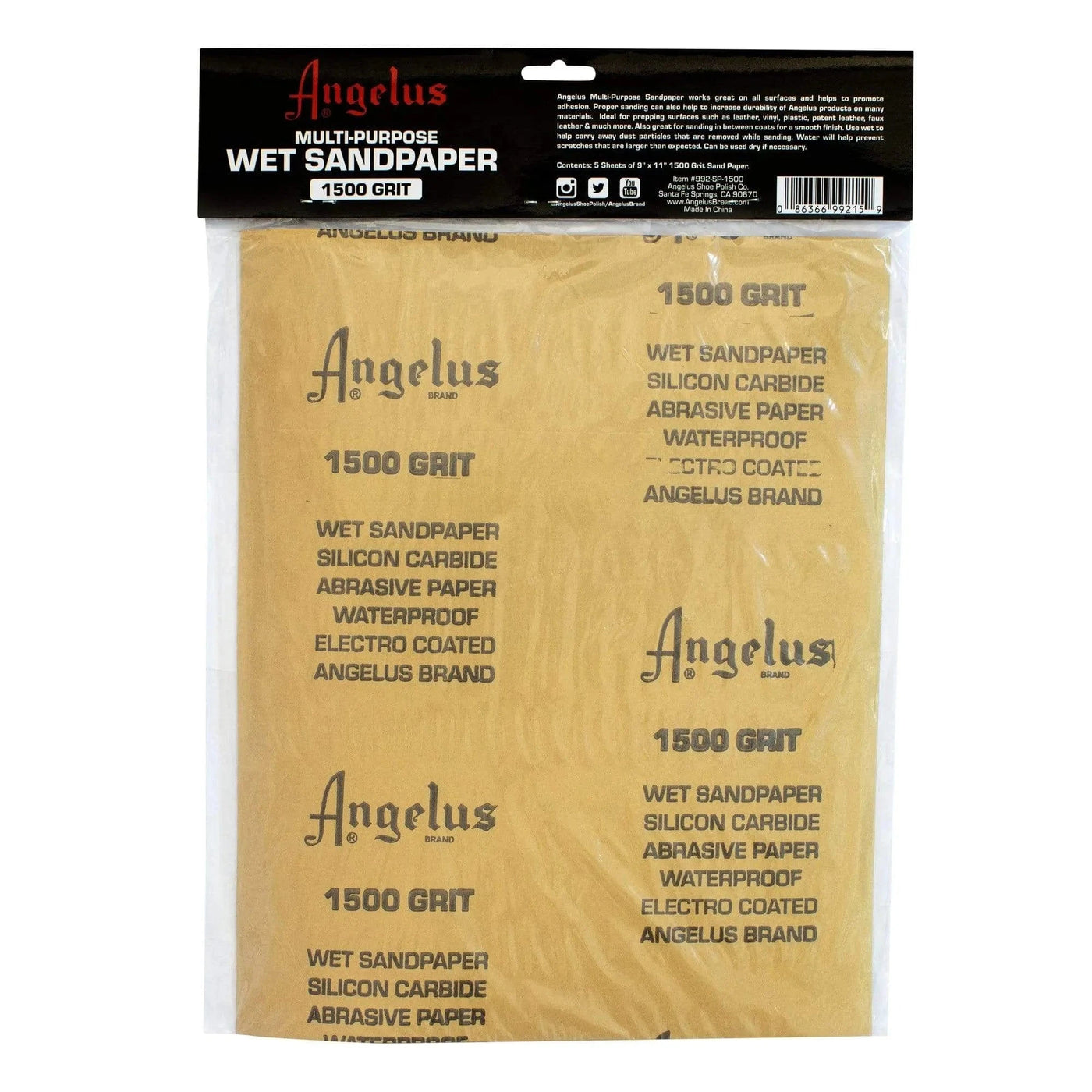 Angelus Direct Angelus 9"x11"Multi-Purpose Wet Sandpaper