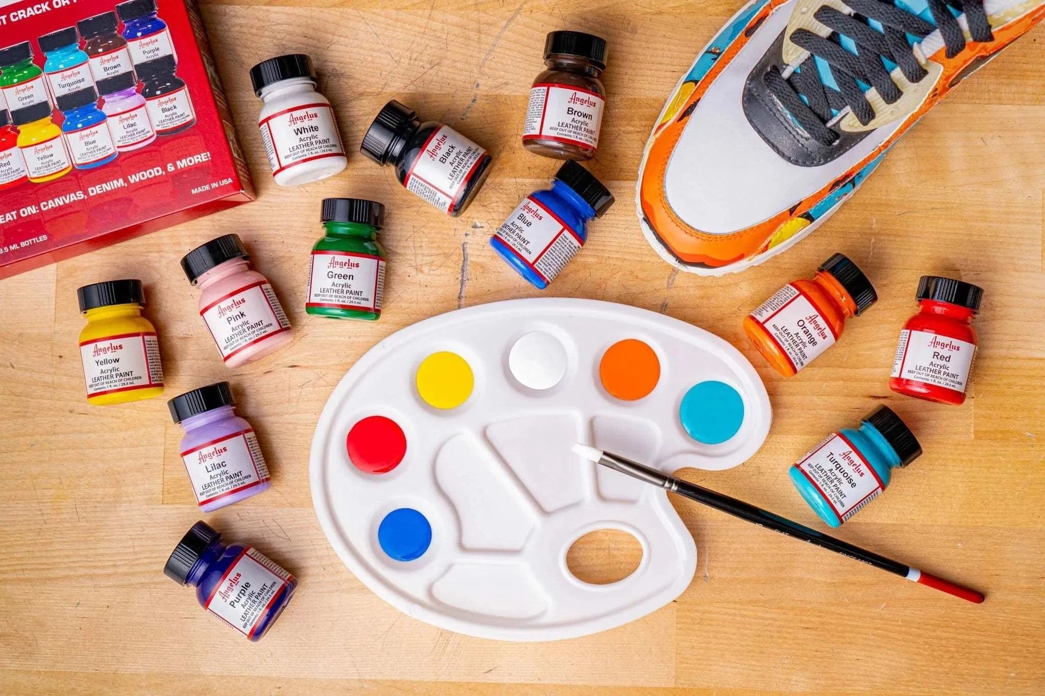 Angelus Acrylic Leather Paint - Best Sellers Kit - Angelus Direct