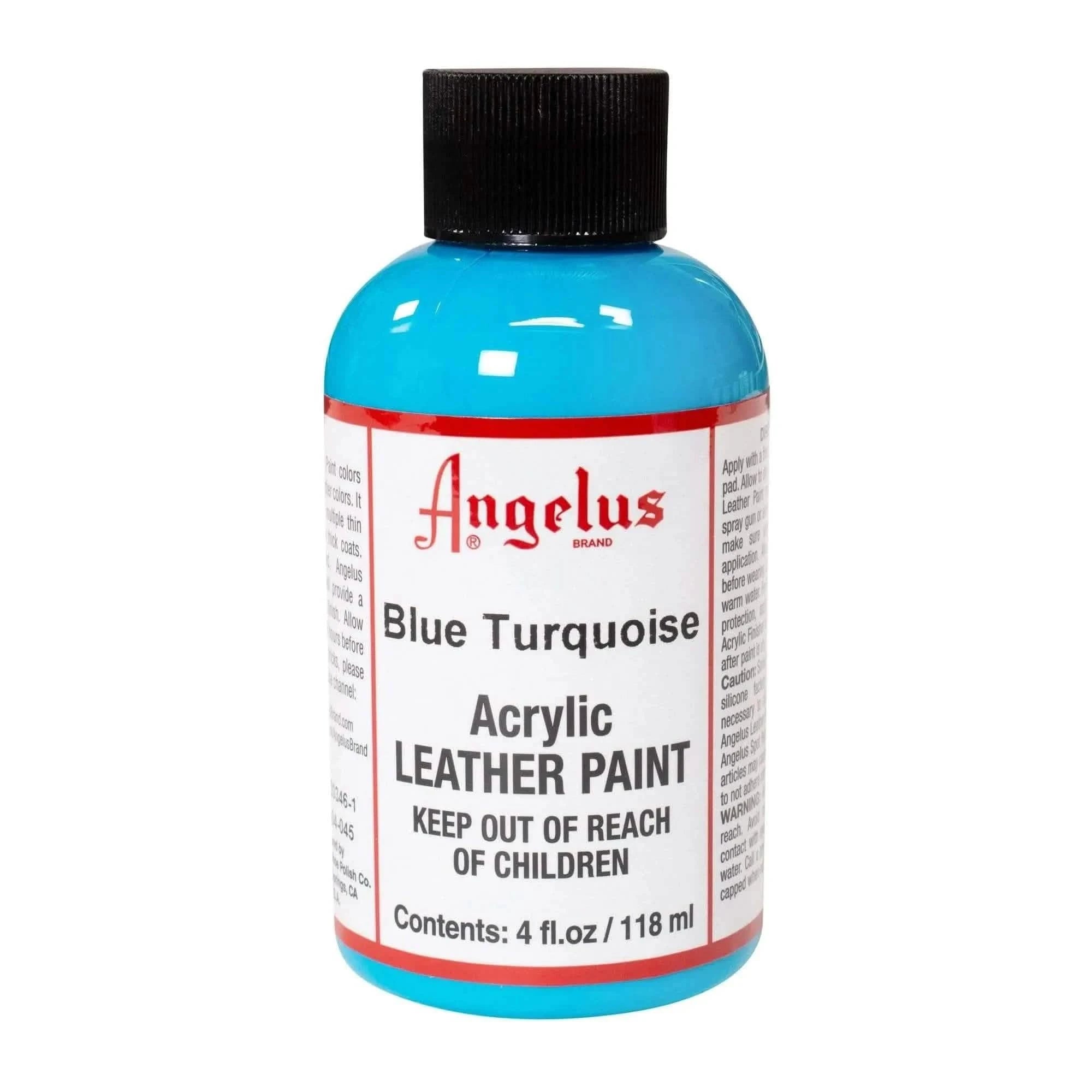 Angelus Direct Angelus Blue Turquoise Paint 4 oz. Standard Paint