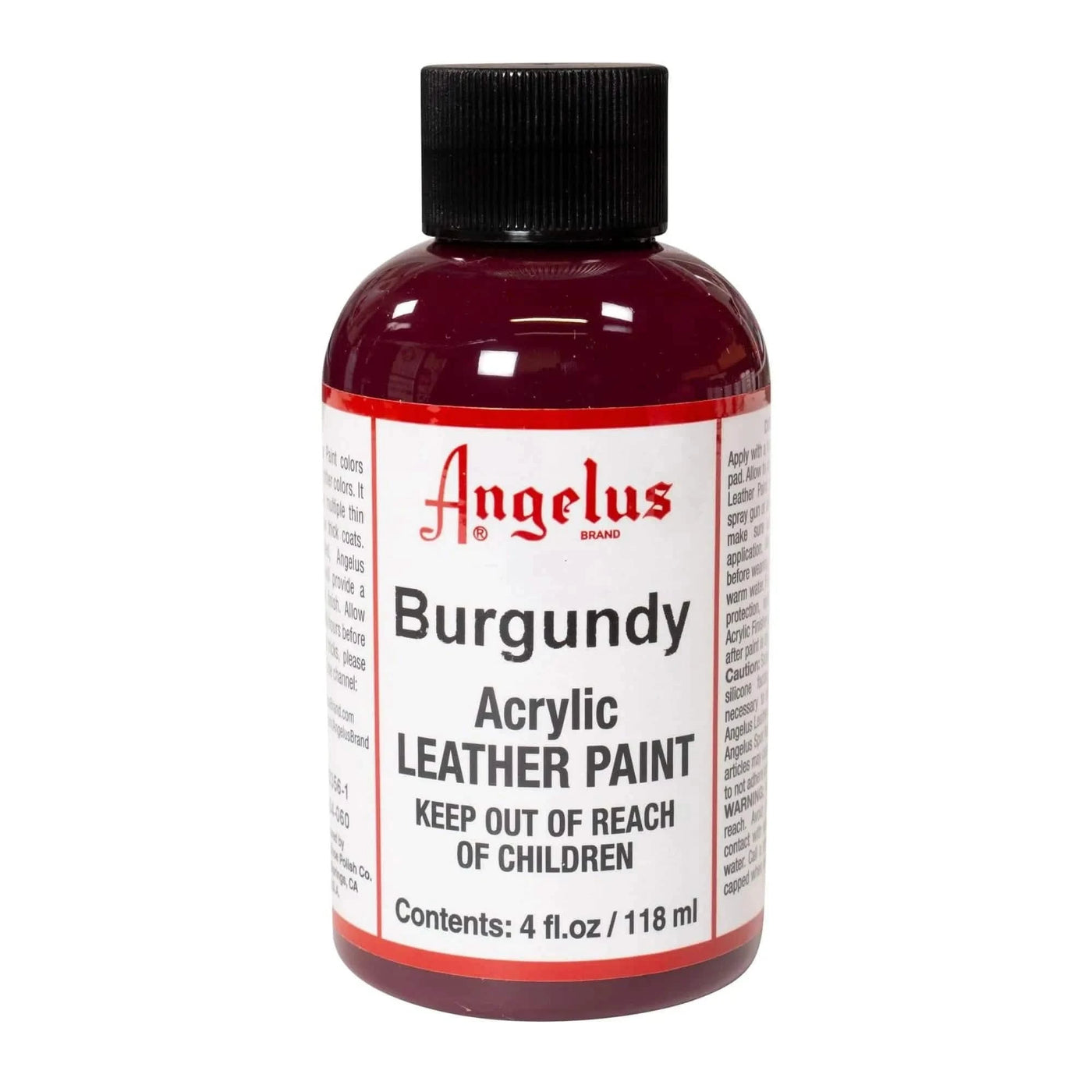 Angelus Direct Angelus Burgundy Paint 4 oz. Standard Paint