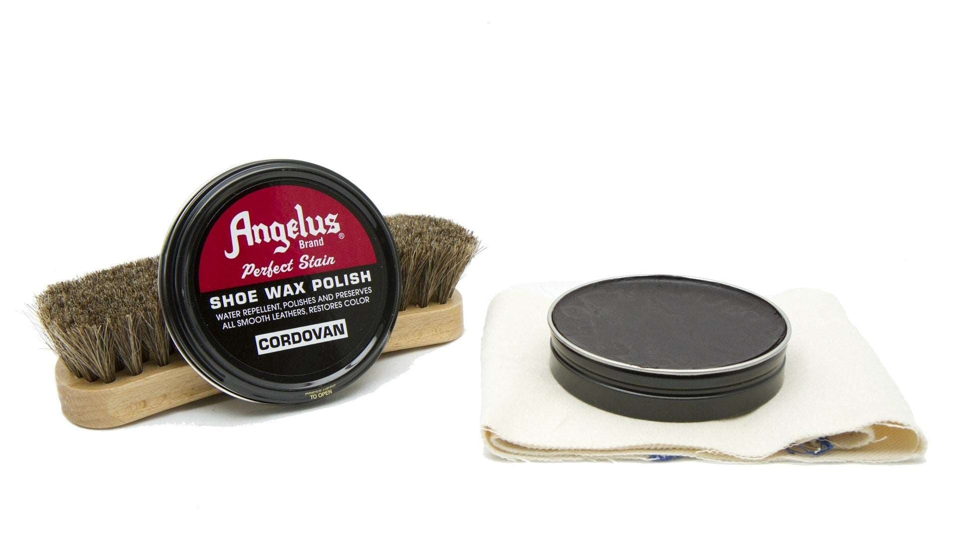 Angelus Cordovan Shoe Wax Polish - Angelus Direct