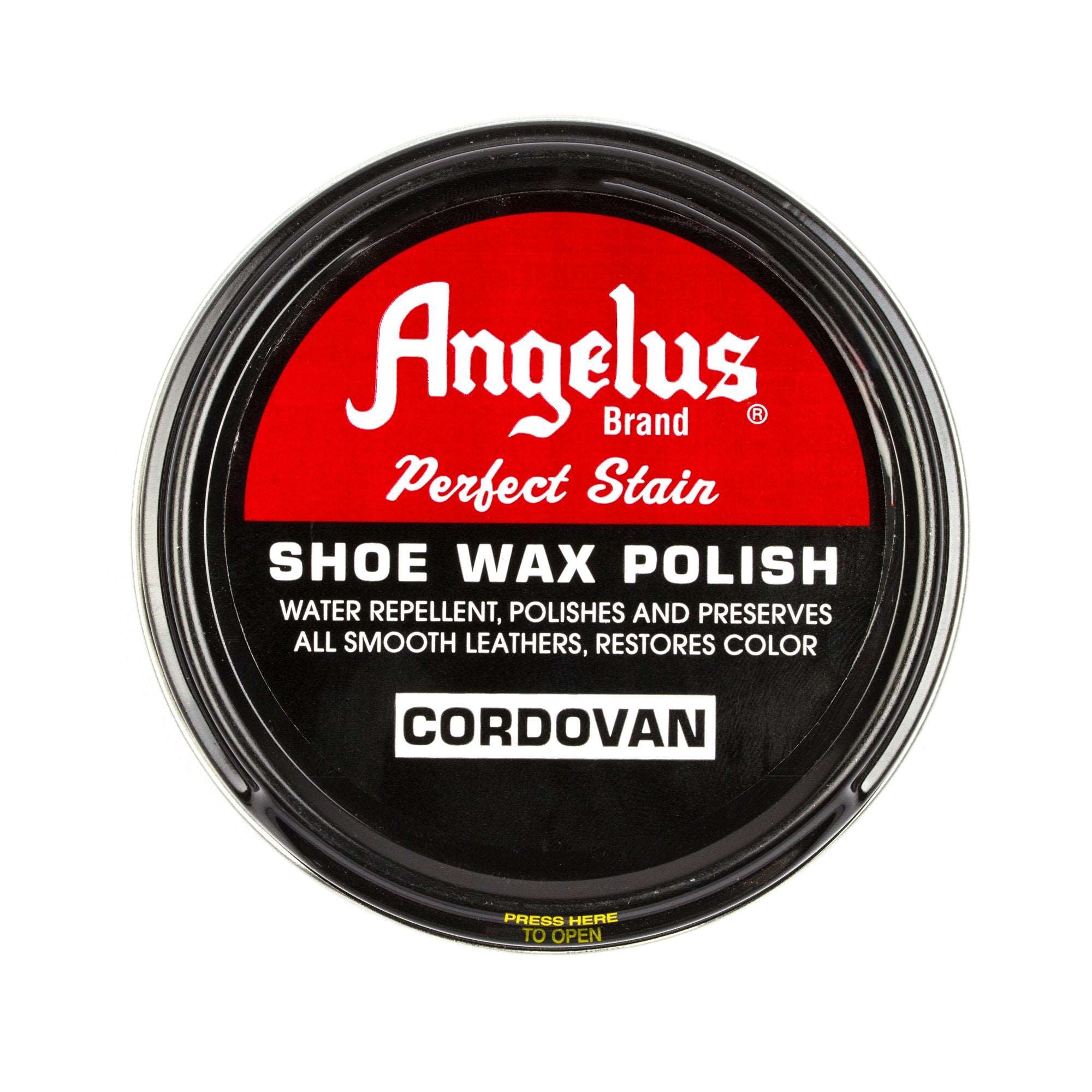 Angelus Cordovan Shoe Wax Polish - Angelus Direct