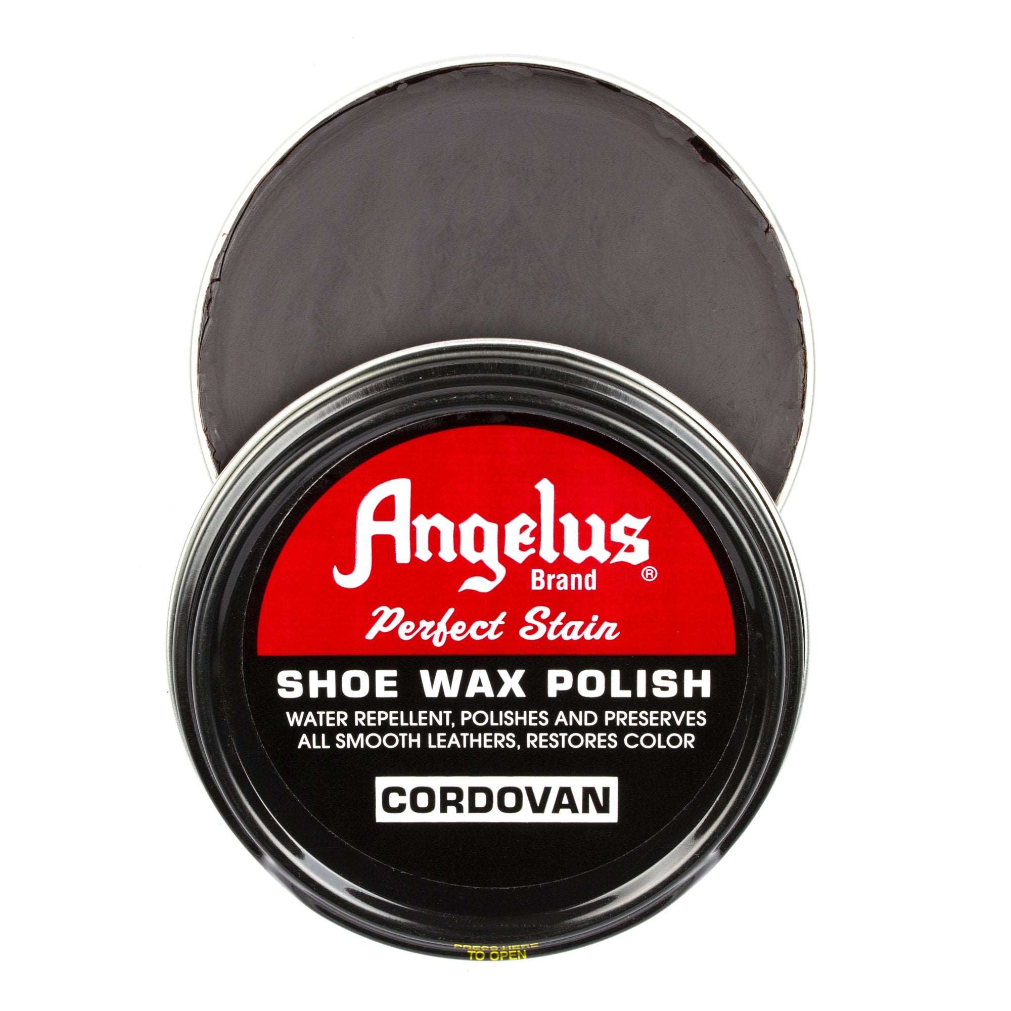 Angelus Cordovan Shoe Wax Polish - Angelus Direct