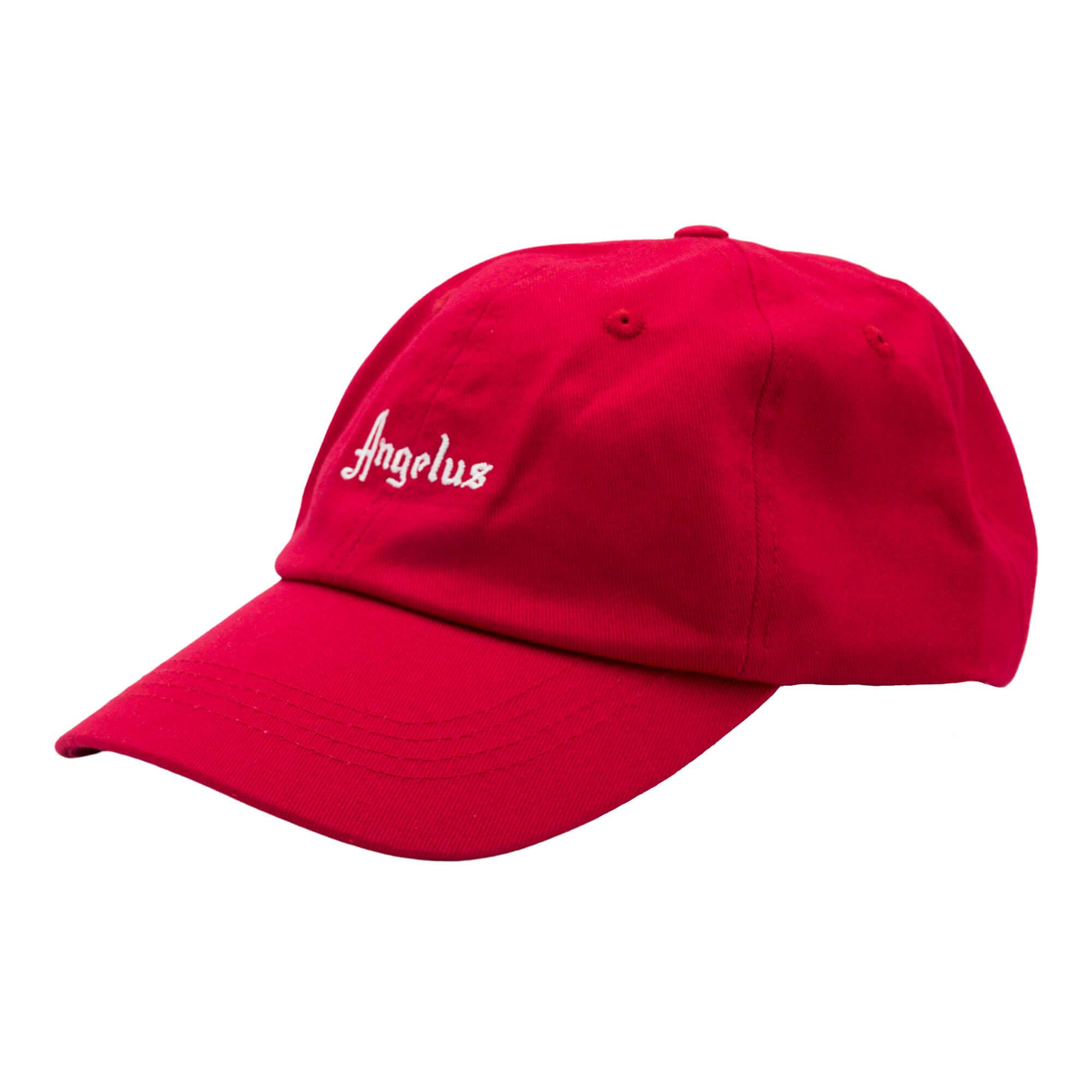 Angelus Dad Hat - Fire Red - Angelus Direct