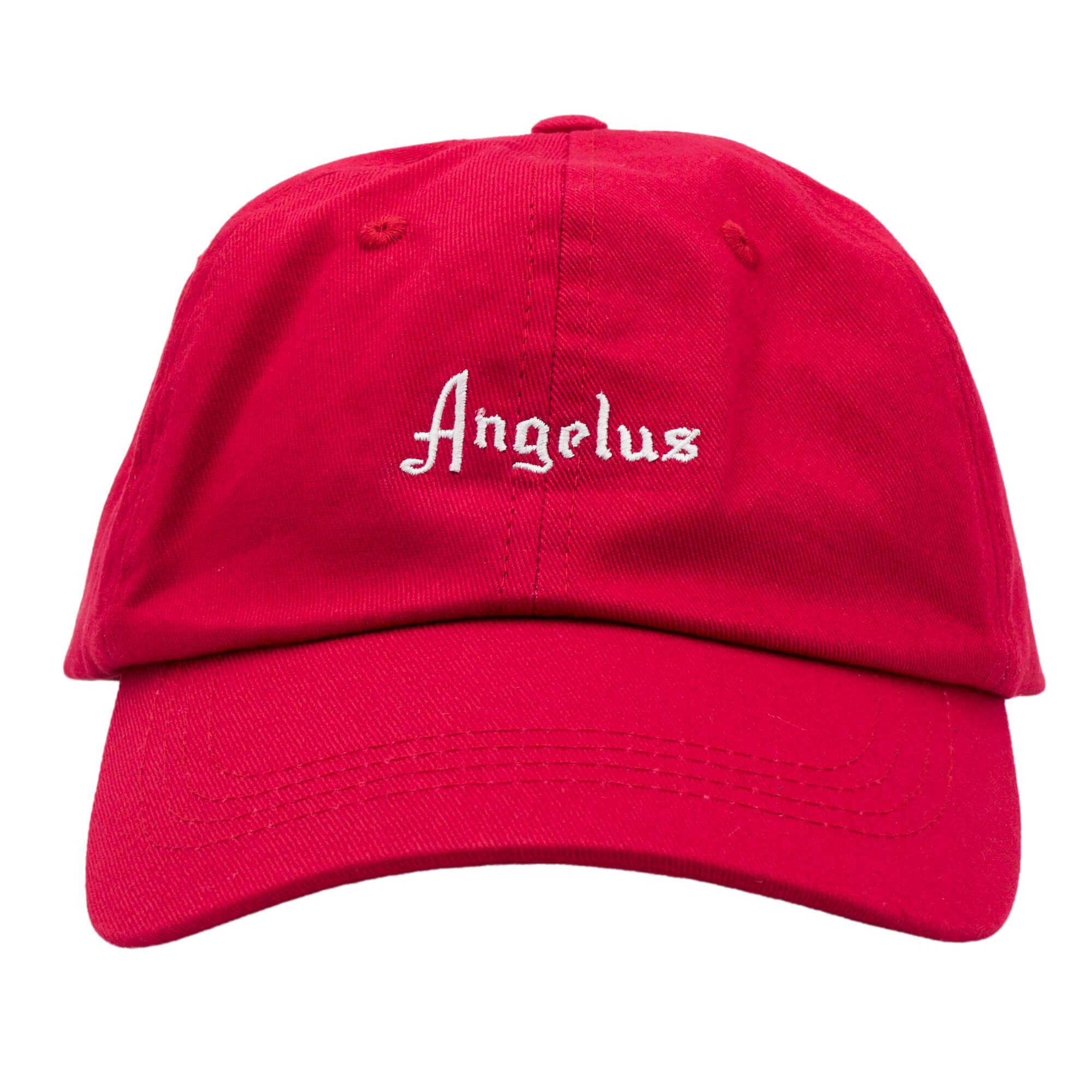 Angelus Dad Hat - Fire Red - Angelus Direct