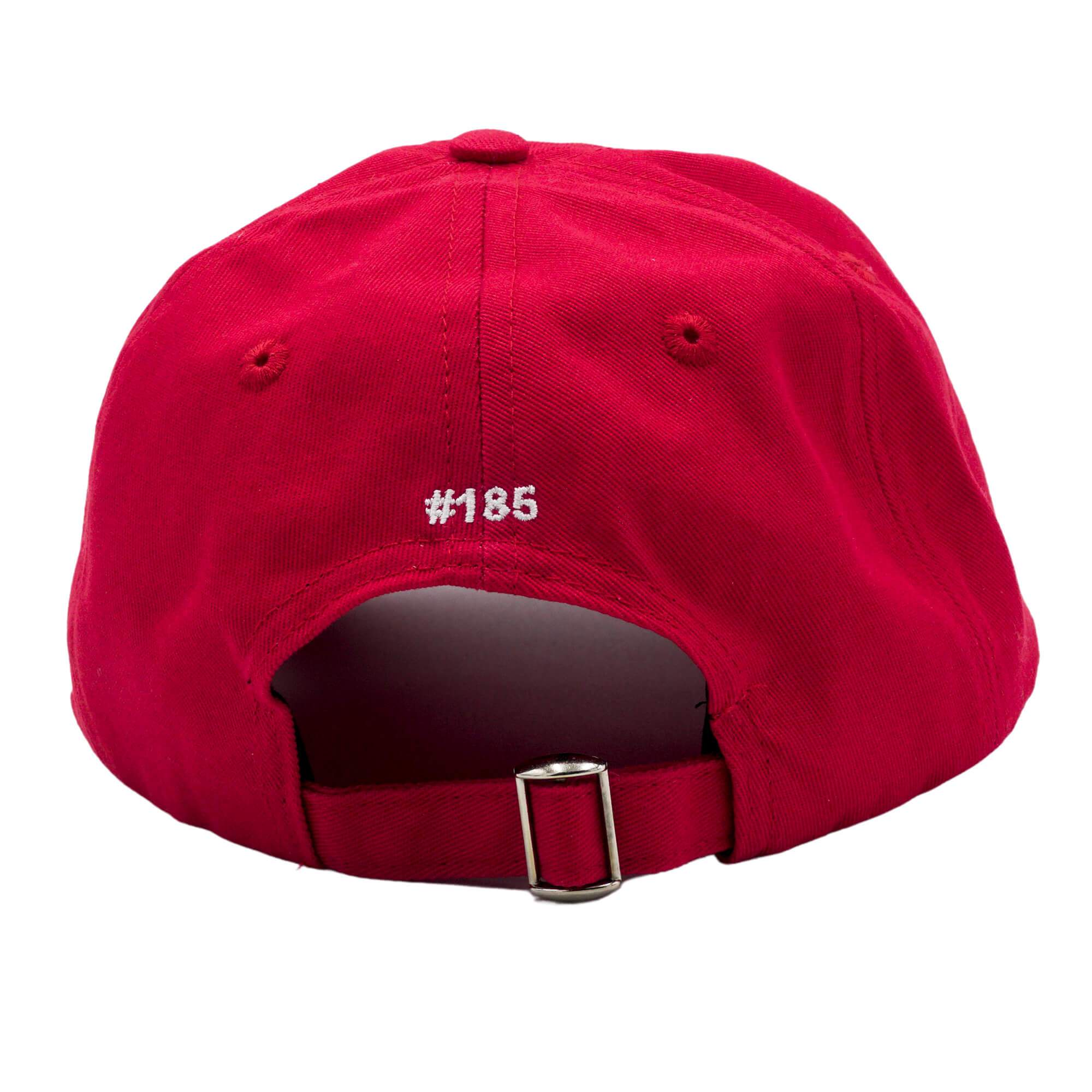 Angelus Dad Hat - Fire Red - Angelus Direct