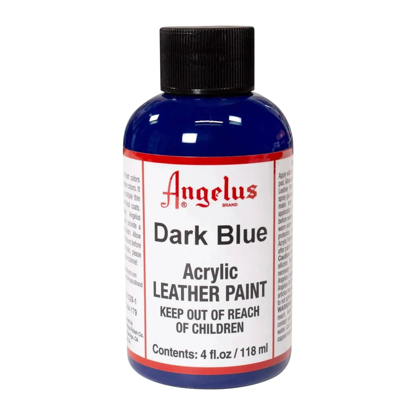 Angelus Direct Angelus Dark Blue Paint 4 oz. Standard Paint