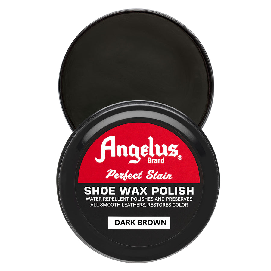 Angelus Dark Brown Shoe Wax Polish