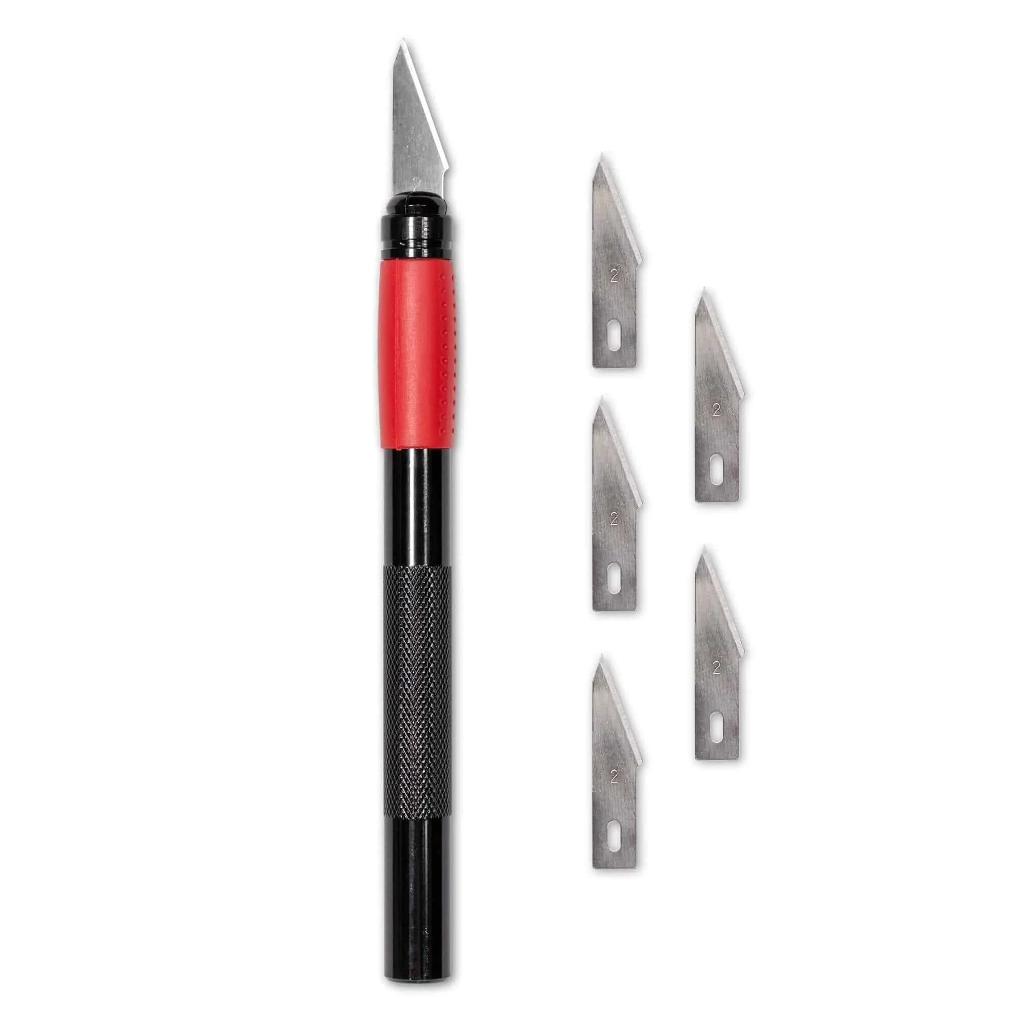 Angelus Detail Knife + 5 Replacement Blades - Angelus Direct