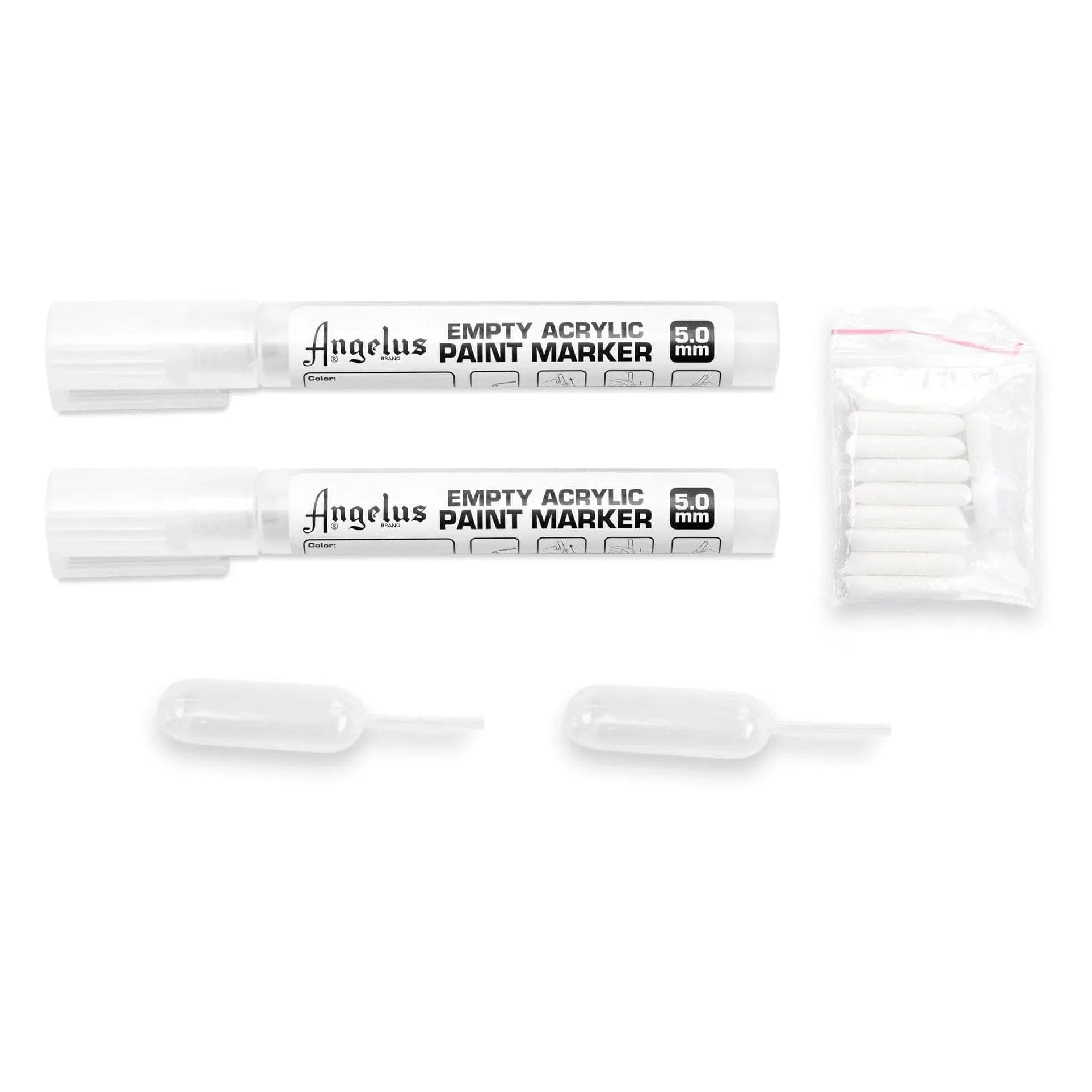 Angelus Empty Paint Marker Set - Angelus Direct