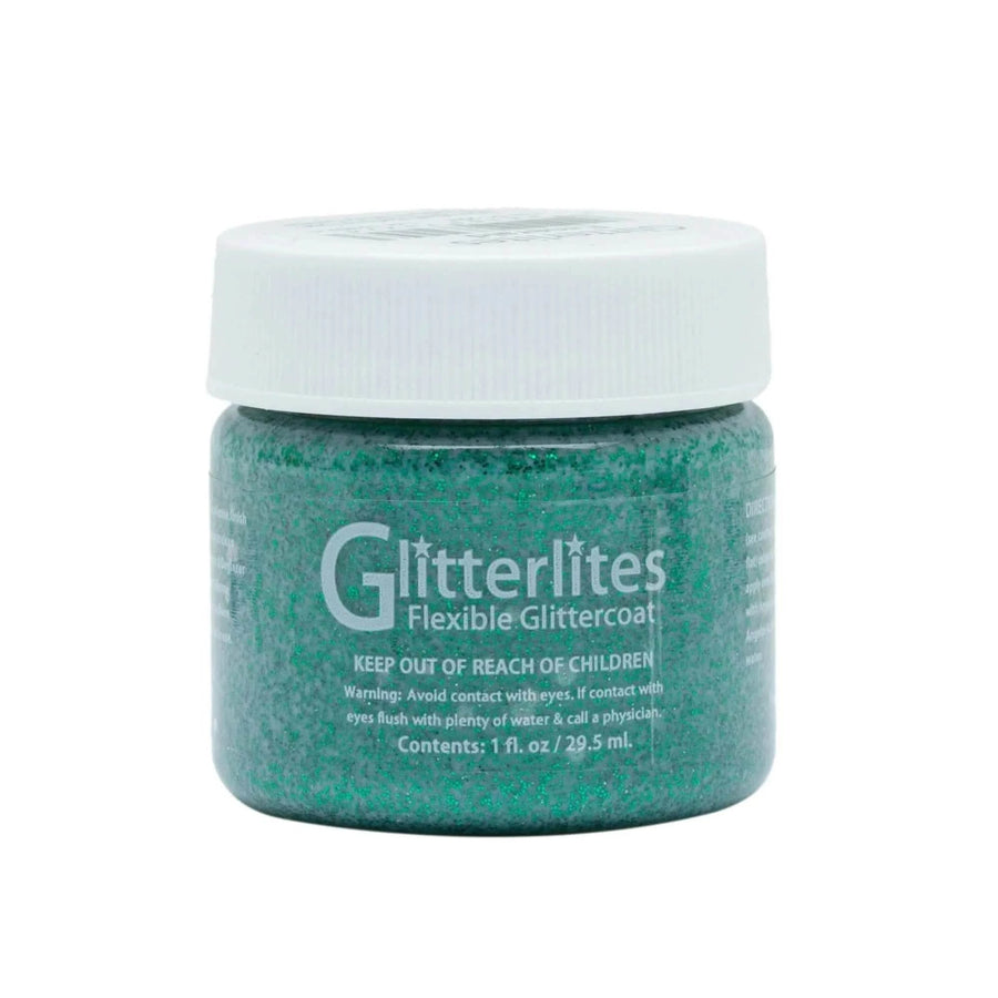 Angelus Glitterlites Paint - Emerald