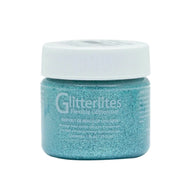 Angelus Direct Angelus Glitterlites Paint - Ice Ice Blue 1 oz. Glitterlites