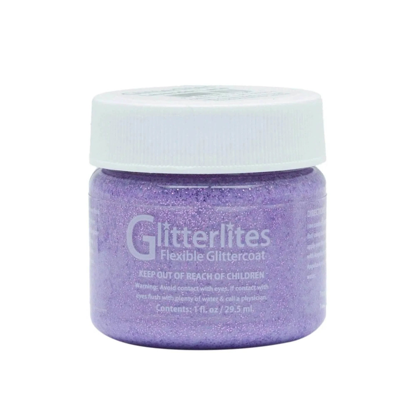 Angelus Direct Angelus Glitterlites Paint - Lavender Lace 1 oz. Glitterlites