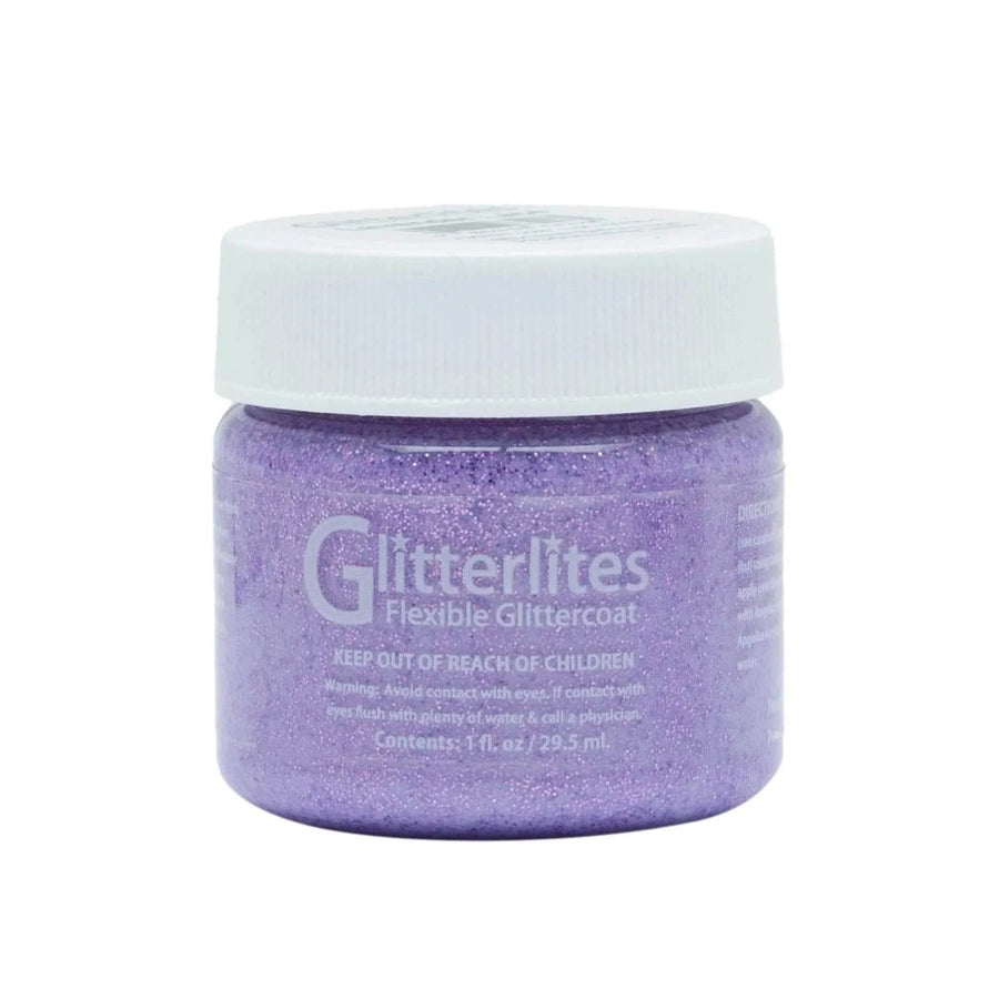 Angelus Glitterlites Paint - Lavender Lace