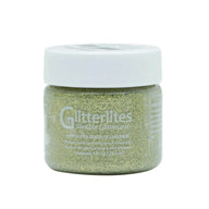 Angelus Direct Angelus Glitterlites Paint - Limelite 1 oz. Glitterlites