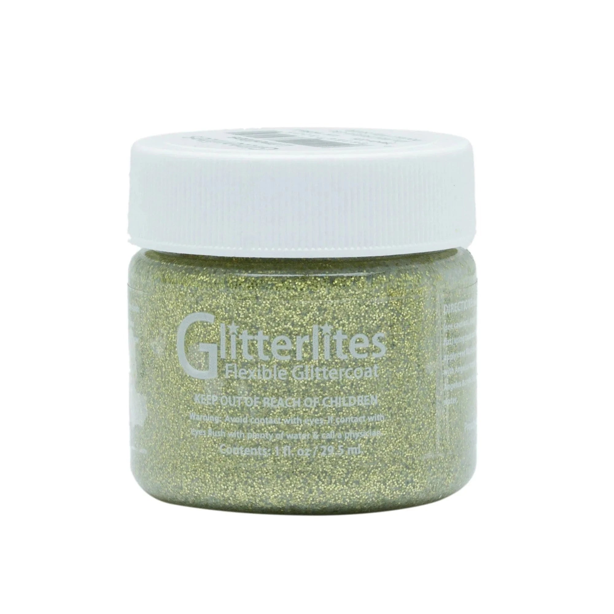 Angelus Glitterlites Paint - Limelite - Angelus Direct