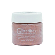 Angelus Direct Angelus Glitterlites Paint - Penny Copper 1 oz. Glitterlites