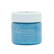 Angelus Direct Angelus Glitterlites Paint - Sky Blue 1 oz. Glitterlites