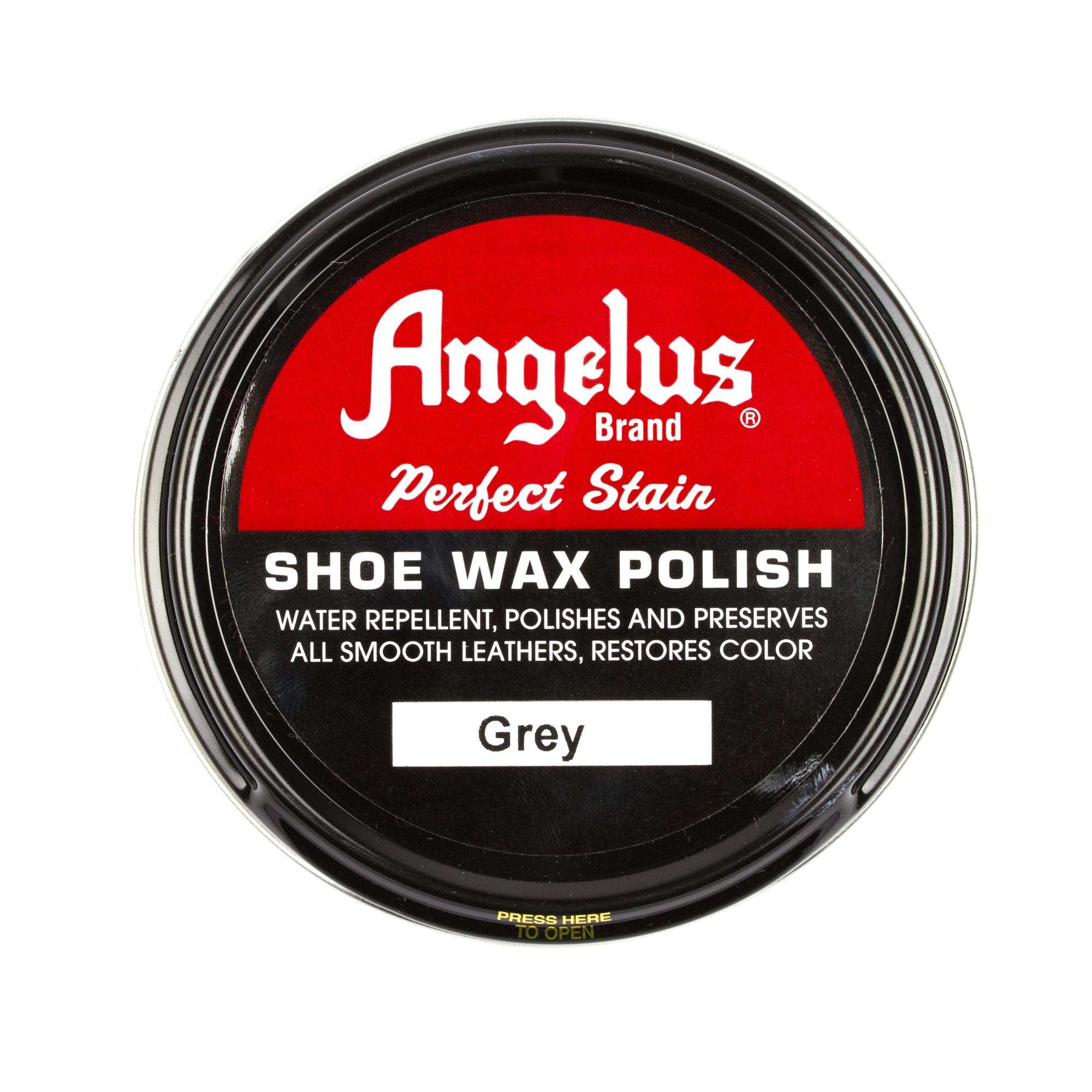 Angelus Grey Shoe Wax Polish - Angelus Direct