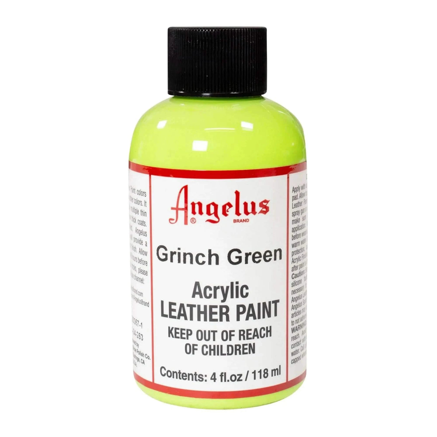 Angelus Direct Angelus Grinch Green Paint 4 oz. Standard Paint