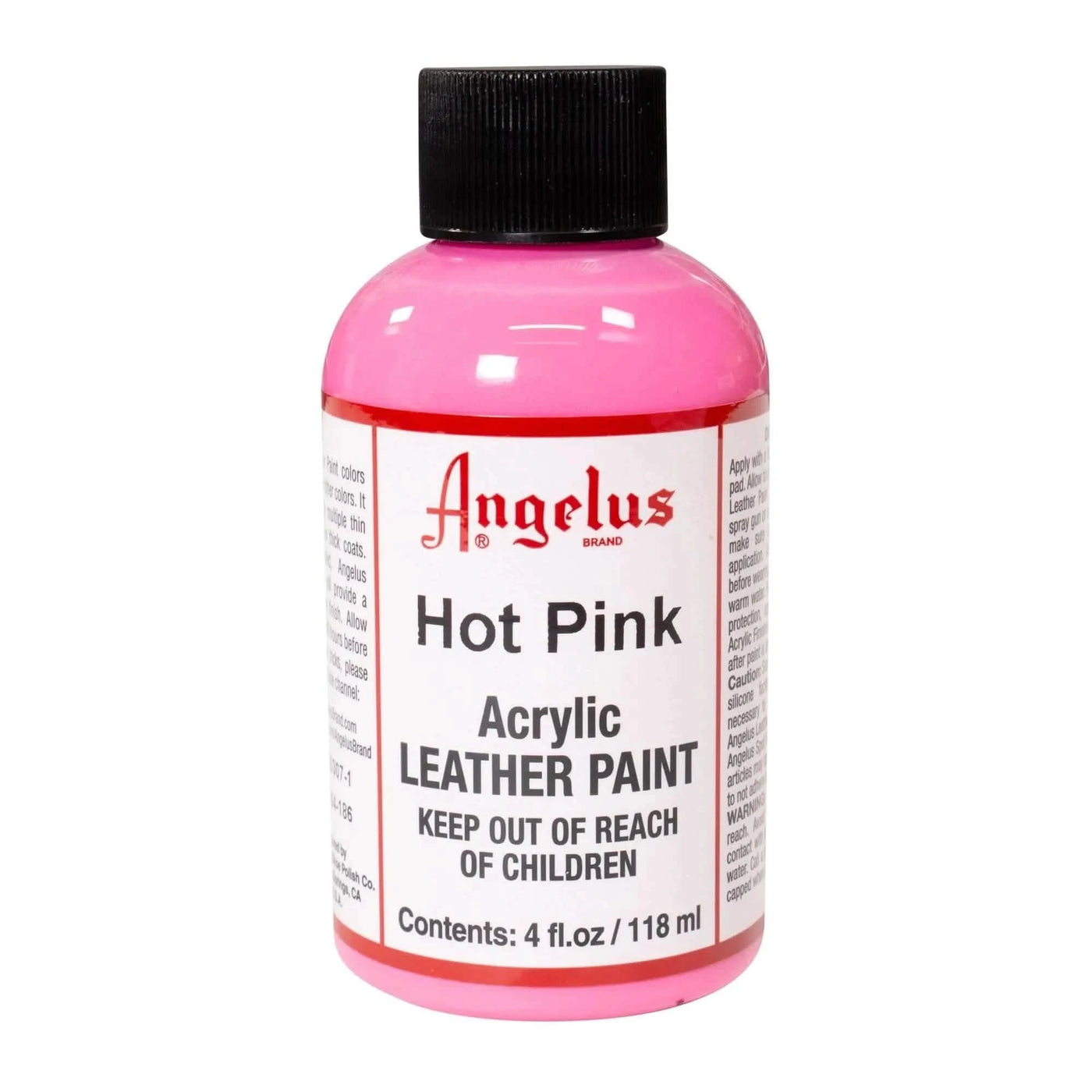 Angelus Direct Angelus Hot Pink Paint 4 oz. Standard Paint